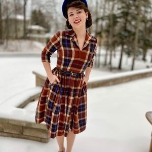 Hearts and Found Natalie Dress 1940s 1950s style